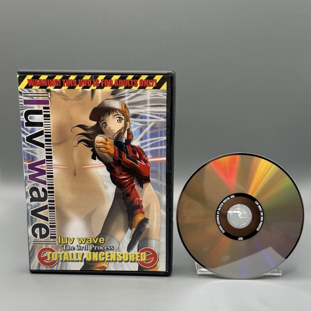 Luv Wave The 3rd Process Anime DVD Fan Service OVA OOP Tested